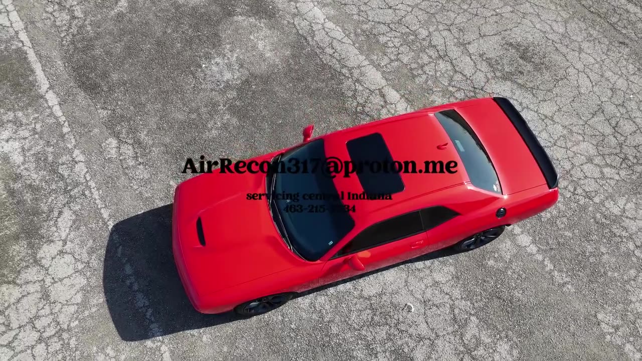 Car photo shoot with Air Recon