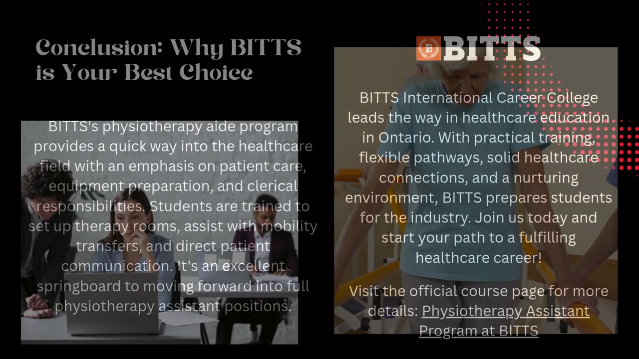 Why Students Are Choosing BITTS for a Physiotherapy Assistant Program in Ontario