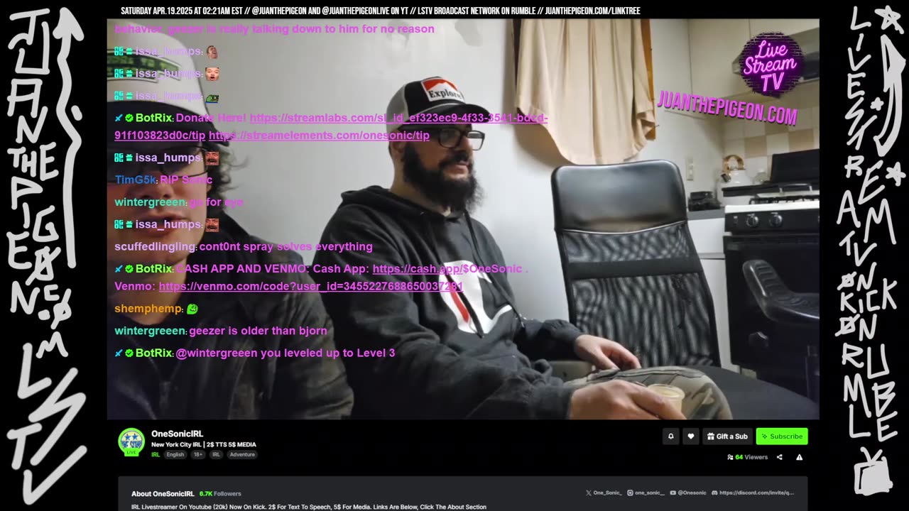 ONE SONIC AND OG GEEZER TALK MR BASED WORLD OF T-SHIRTS LORE AT THE MOLD MANSION 2025