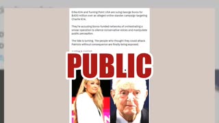 Fact Check: Erika Kirk, TPUSA Did NOT File $400 Million Defamation Lawsuit Against George Soros