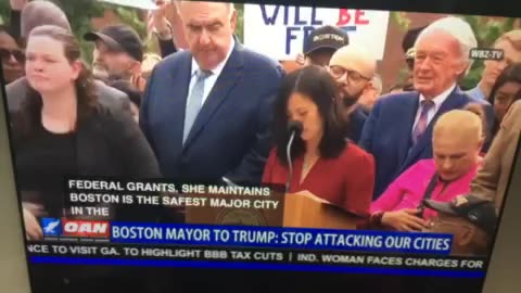 Derek Hunter 08/19/25 Boston Massachusetts mayor threatened president DJT following immigration laws