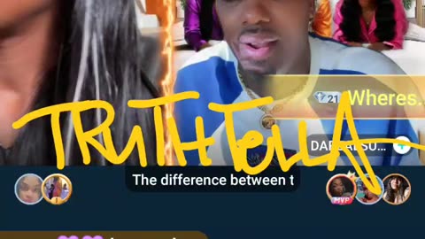 LIYAH THE DOLL LIVE FROM CONTENT HOUSE LINED UP WITH DAREALSUPABIHH GETTING PISSED LISTENING TO GG TALK HER SH*T