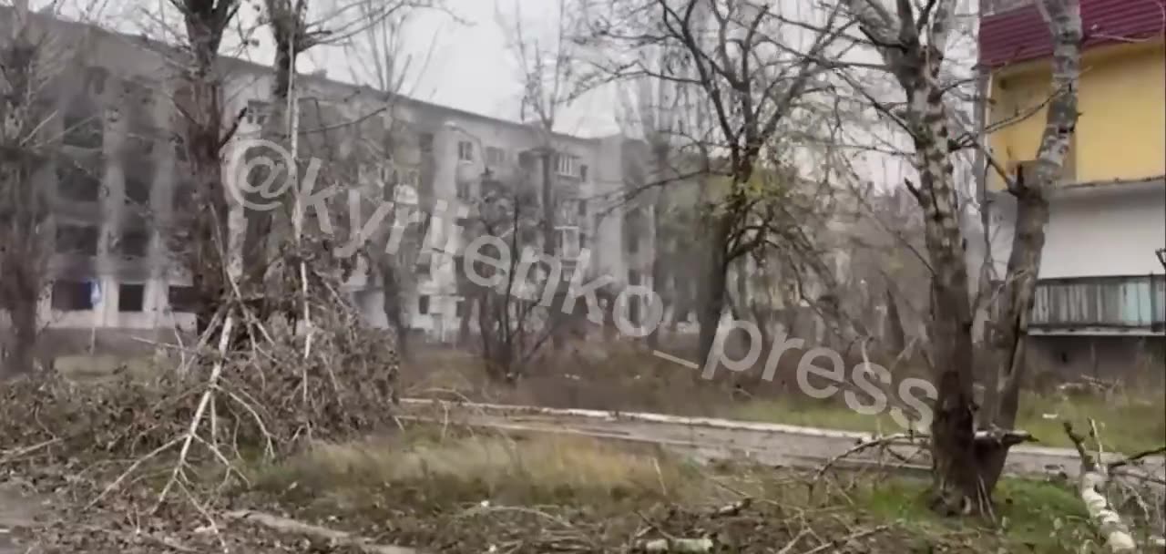 Pokrovsk. The enemy is settling in. Among the five-story buildings. As we can see,