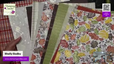 Fall Thank-You Card: Simple → Stepped Up (Leaf & Acorn)