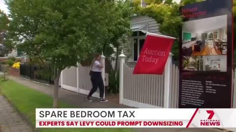 Australia considers a tax on spare bedrooms to “free up housing supply.”