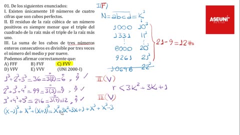 ASEUNI PARALELO | Semana 20 | Artimética