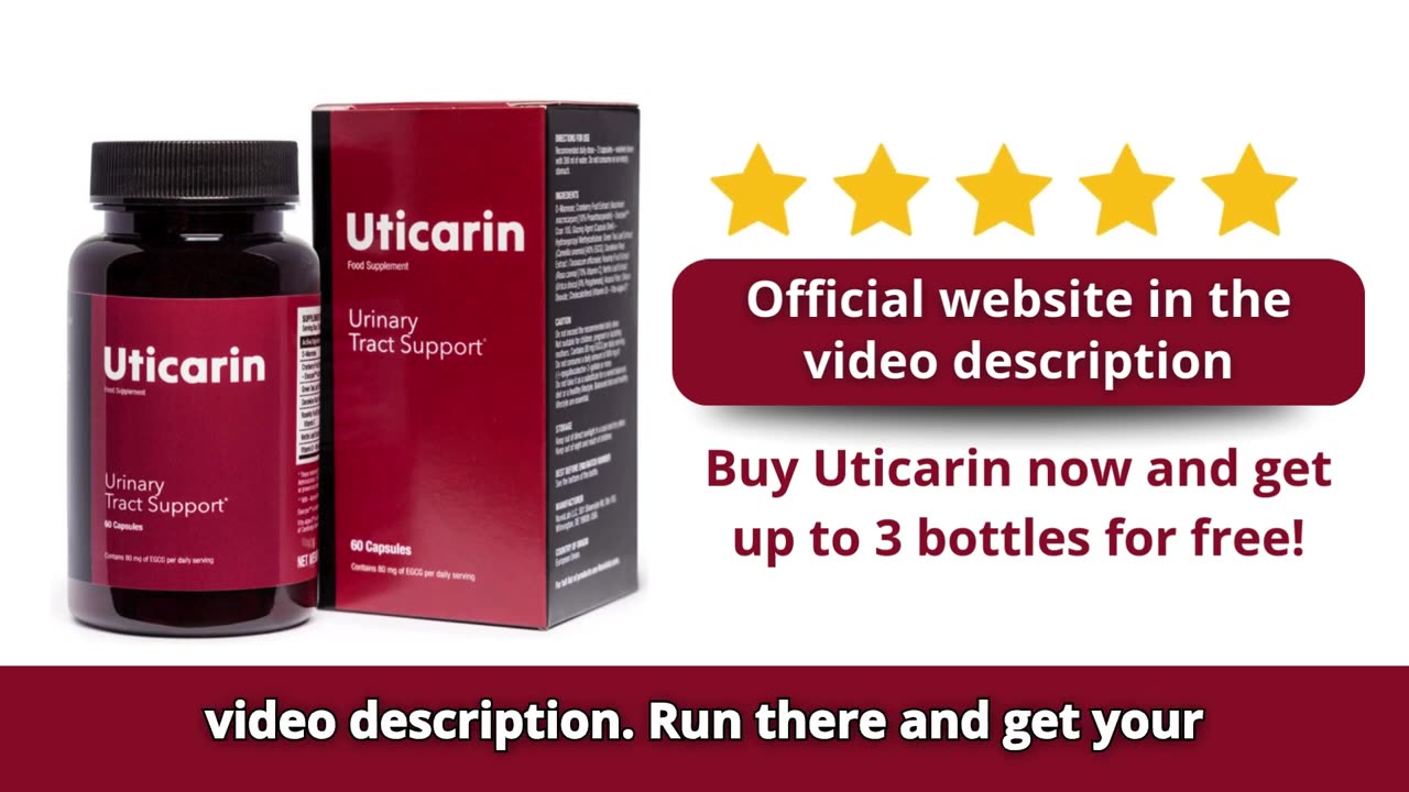 Uticarin Review 2025✅ Natural Supplement for Urinary Infections - Discover the Power of Uticarin