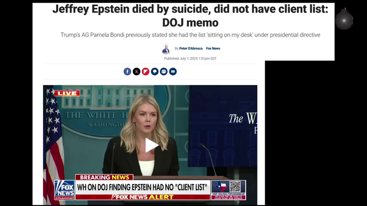 Trump Gets Nominated for Nobel Peace Prize by Genocidal War Monger and Part II of the Epstein Files