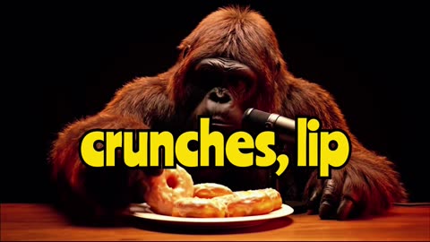 AI gorilla doing food ASMR is wild 💀🦍