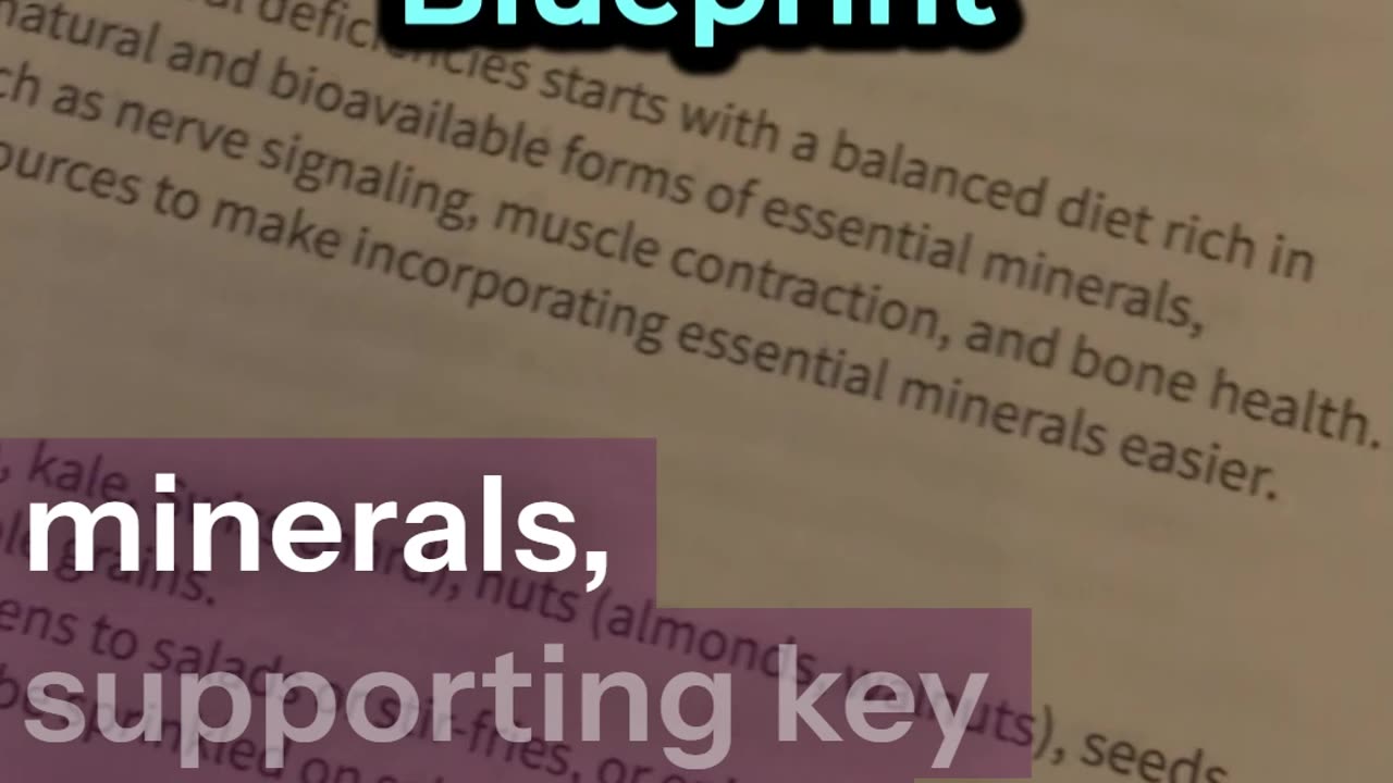 Day 21 – Minerals: The Overlooked Key to Health