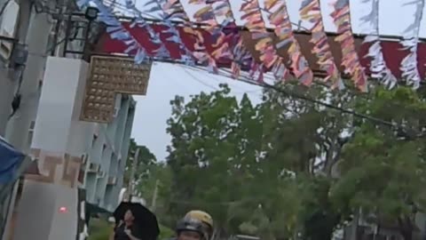 Festive Setup in Bambang, Los Banos, Laguna, Philippines