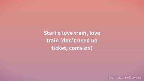 The O'Jays - Love Train (Lyrics)