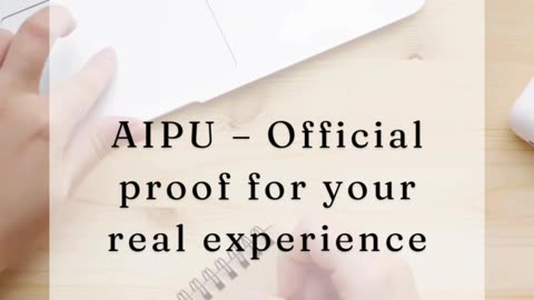 Get Your Official Certificate with AIPU