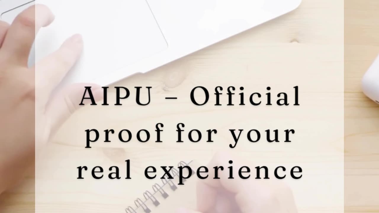 Get Your Official Certificate with AIPU