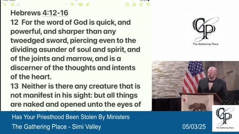 Has Your Priesthood Been Stolen by Ministers