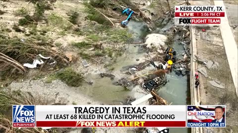 Trump calls Texas' flooding an '100-year catastrophe'