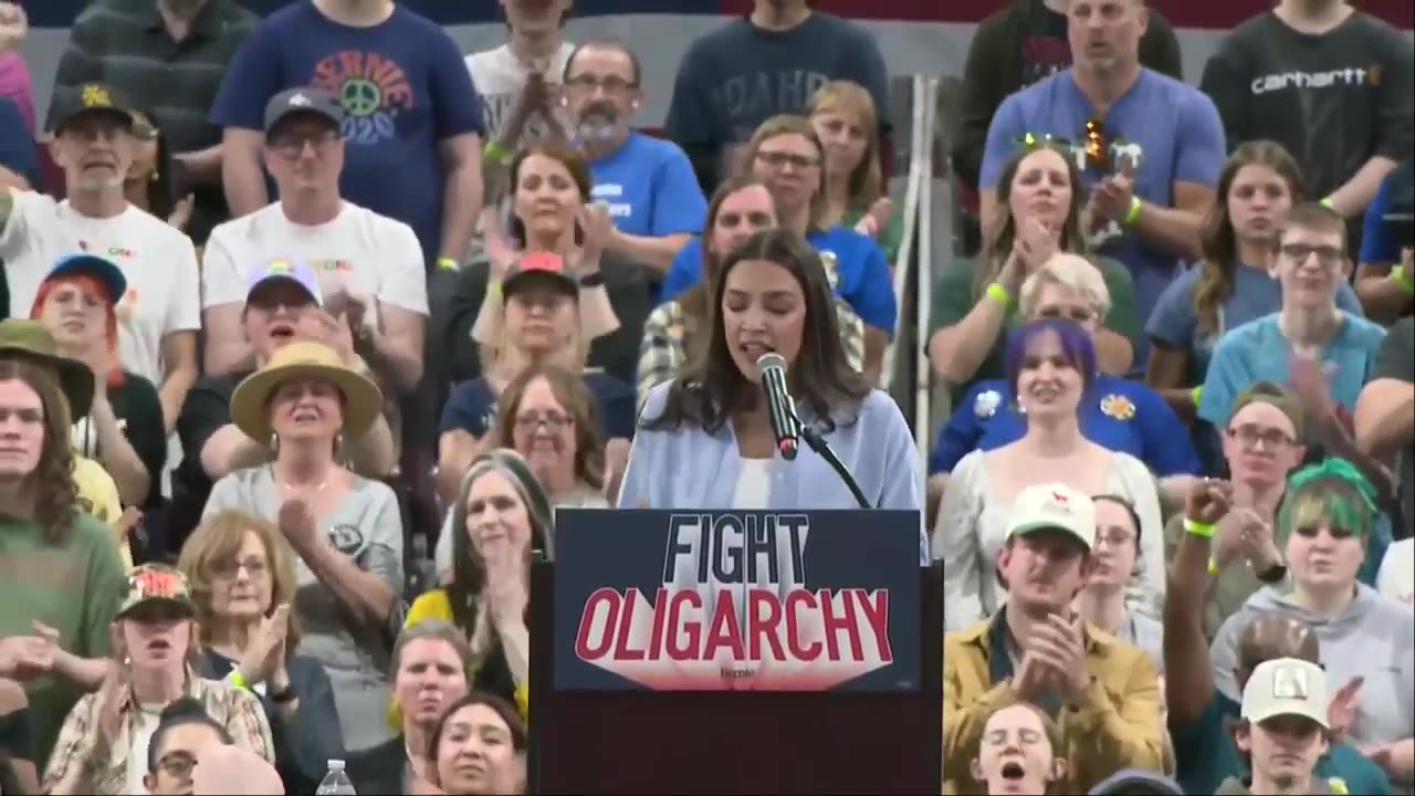 AOC Unveils Another 'Strange' New Accent at Idaho Rally