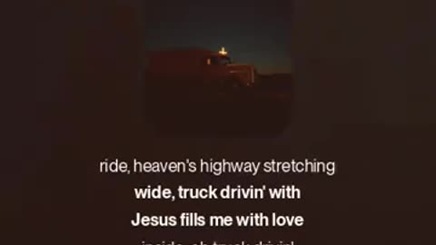 Truck Drivin' With Jesus