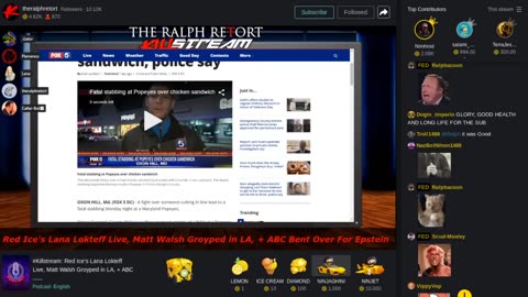2019-11-05 - Red Ice's Lan Lokteff Live, Matt Walsh Groyped in LA, + ABC