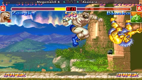 MegamanX-8 vs Asunaro
