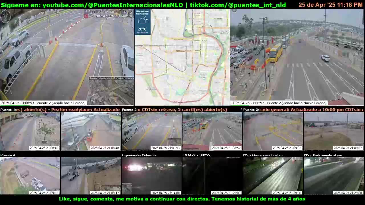 Puentes Internacionales NLD (Youtube / TikTok)