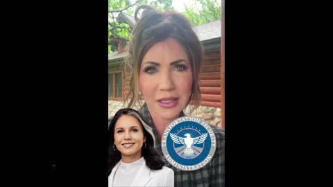 Noem just ended Obama's intimidation program for Patriots on planes, finally!