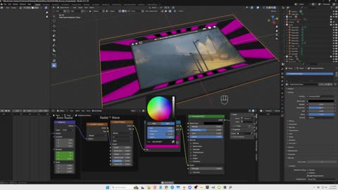 Web Browser Overlay (Free blend file)