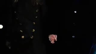 EPIC! President Trump and First Lady Melania return to the White House from Florida