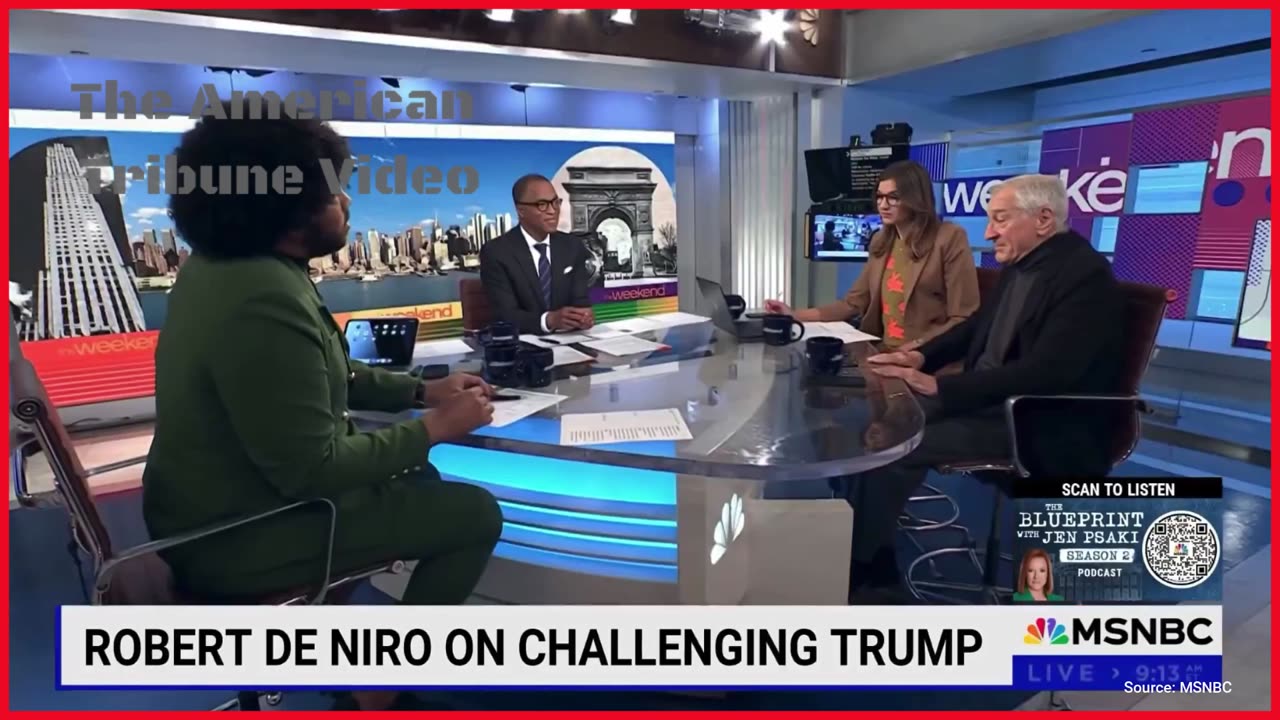 WATCH: Woke Actor Robert De Niro Stuns by Dropping F-Bomb When Freaking Out Over Trump