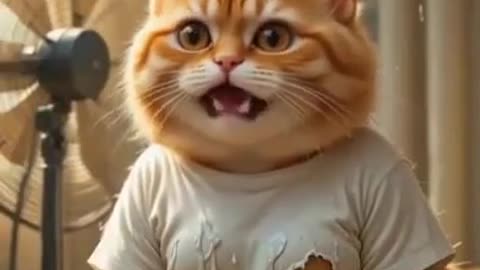 Funny wet cat moment cute hilarious