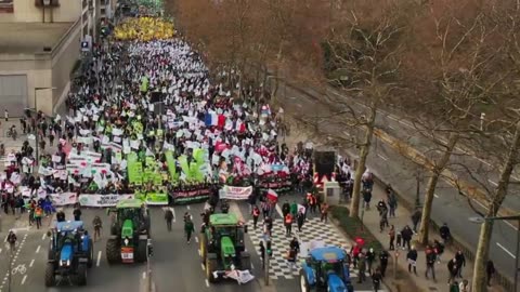 More than 20,000 farmers say "Enough is Enough" as they desend on Brussels in opposition