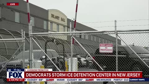 BREAKING: Dem officials storm ICE facility, Newark mayor arrested