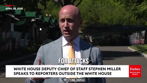 Stephen Miller comments on the left wing domestic terrorism across the country