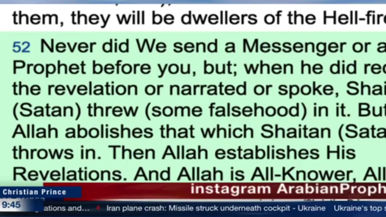 Christian prince Even the muslims agree