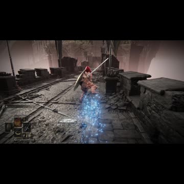 Elden Ring DLC | Rain of Fire from West Rampart site of grace #eldenring #shadowoftheerdtree #shorts