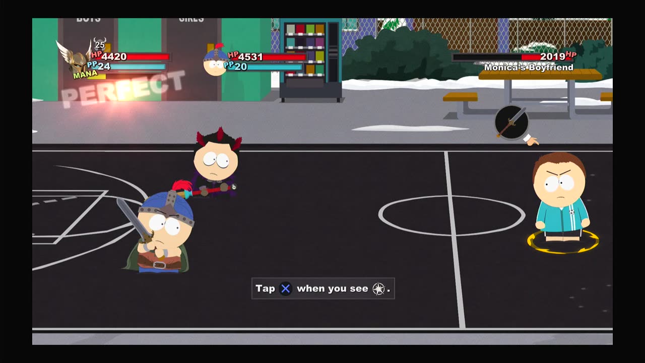 Let's Beat Monica's Super Weak Boyfriend! #shorts