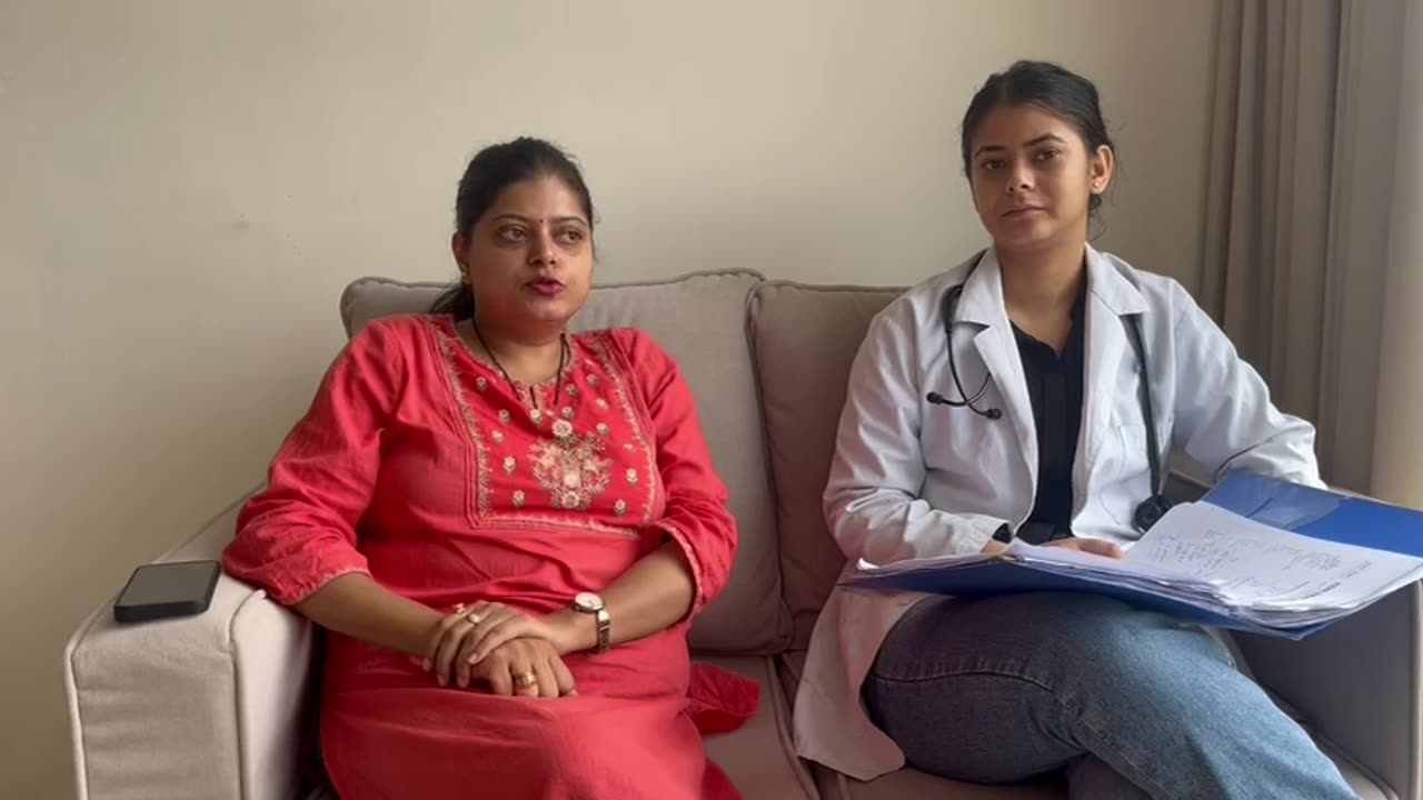 Alka Recovery from Sugar, BP & Infertility at HIIMS Panchkula