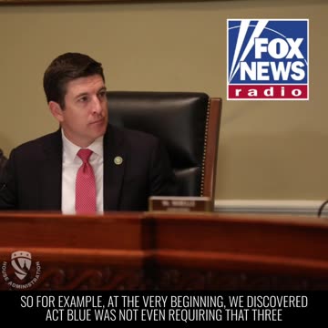 Chairman Bryan Steil: Update on ActBlue investigation