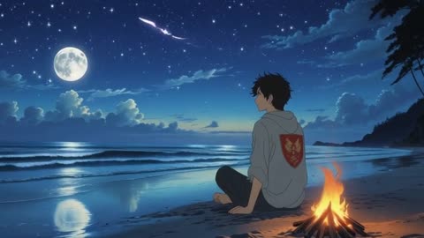 Quiet afternoon at the beach (lo-fi video)