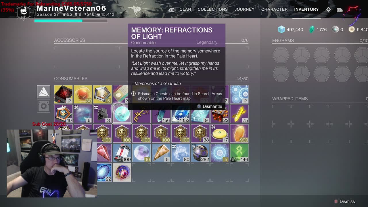 Well, We're Completing Things And Doing The Never-Ending Grind