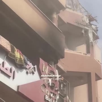 Israeli occupation forces bombed the Nasser Medical Complex for a second time