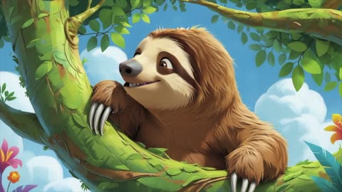 Slow Like a Sloth 🦥 | Fun Kids Song & Dance Along