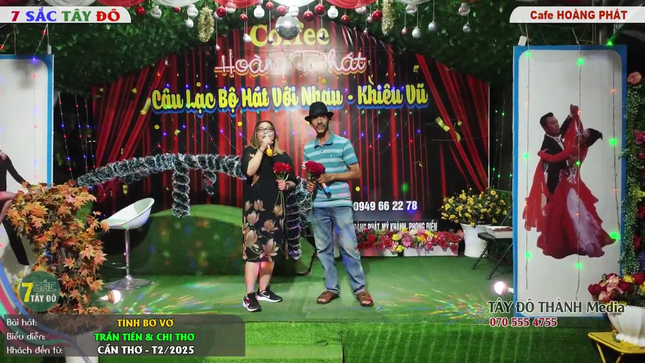 TÌNH BƠ VƠ - Trần Tiến & Chị Thơ _ 7 Sắc Tây Đô