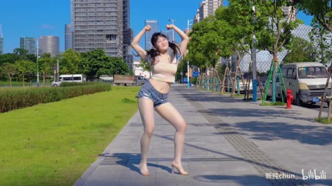 Korean girl sexy dancing in livestreaming 🩰 #BeutifulGirl