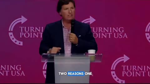 One of the most important parts of Tucker Carlson’s speech that many overlooked