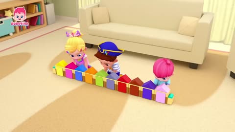 Ten Little Sharks | Bebefinn Nursery Rhymes for Kids