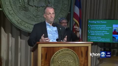 Democrat Governor of Hawaii, Josh Green, has officially signed the first climate
