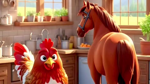 PART--1 The Cheeky Red Hen 🐔 | A Funny Animal Story for Kids | TaleSprout