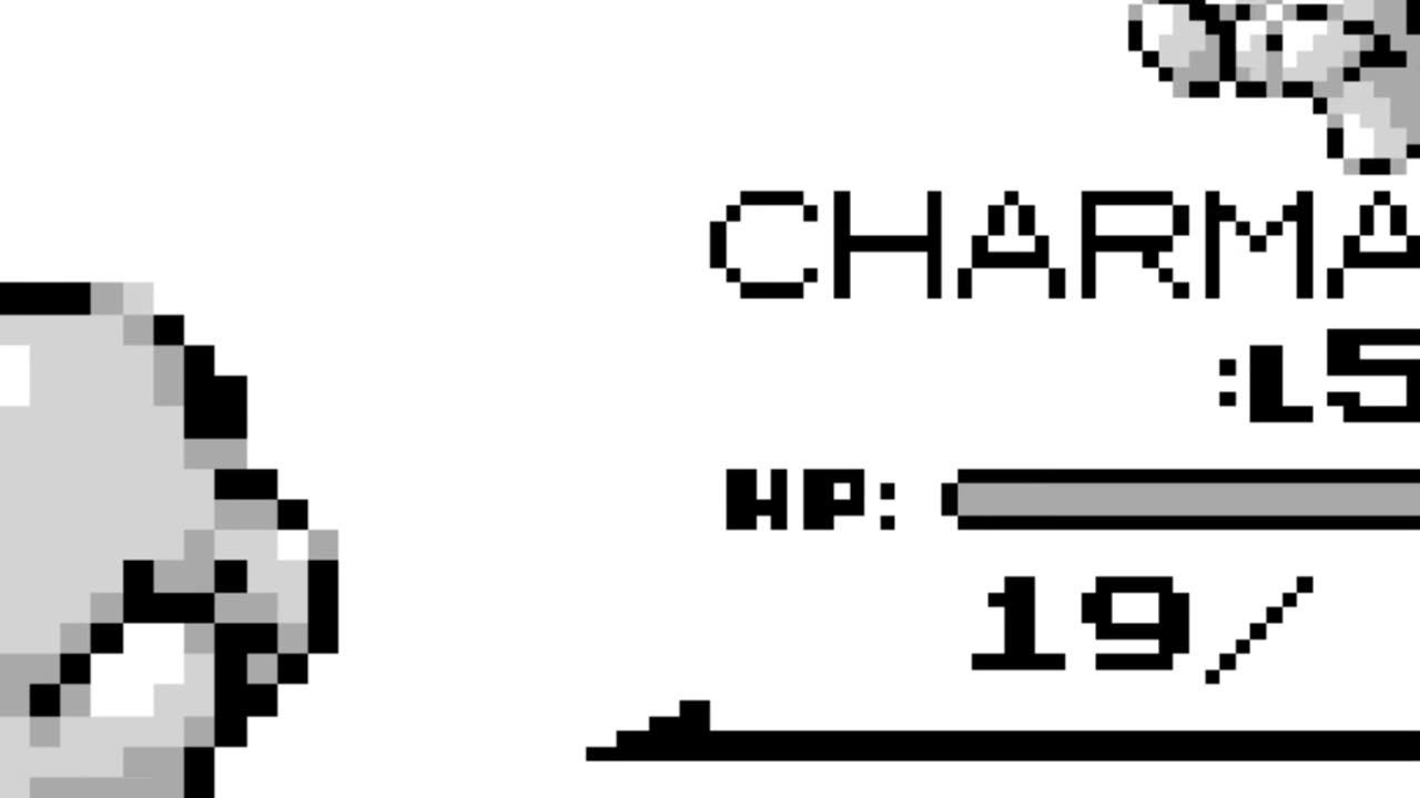 First Battle in Pokémon Blue Version on Retro Boy