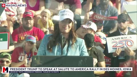 🇺🇸 President Donald Trump to Speak at 'Salute To America' Rally in Des Moines, Iowa [LIVE]